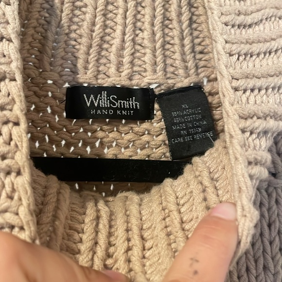 Hand knit Sweater Vest - Picture 2 of 2